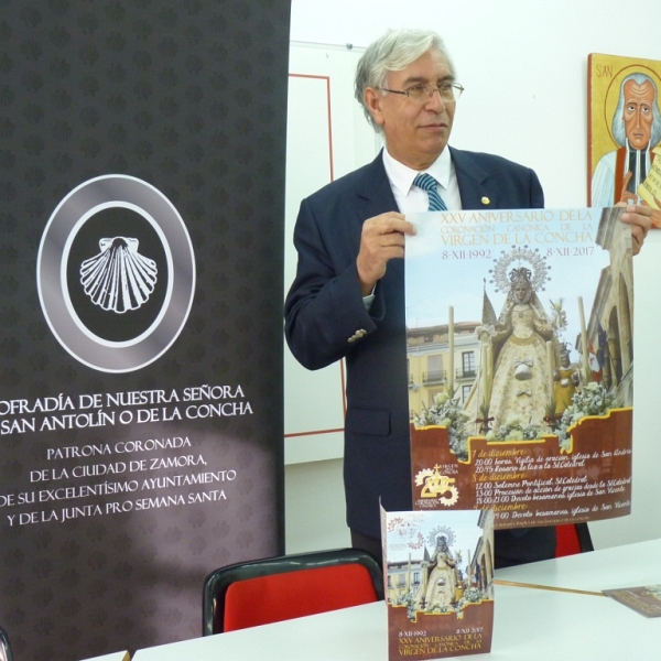 Presentación de los actos con motivo del XXV aniversario de la coronación de la Virgen de la Concha