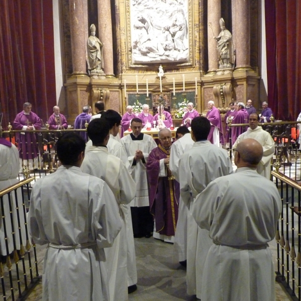 Eucaristía en la Catedral