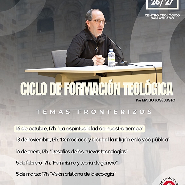 - «La espiritualidad de nuestro tiempo» inaugura el nuevo curso del Centro Teológico San Atilano