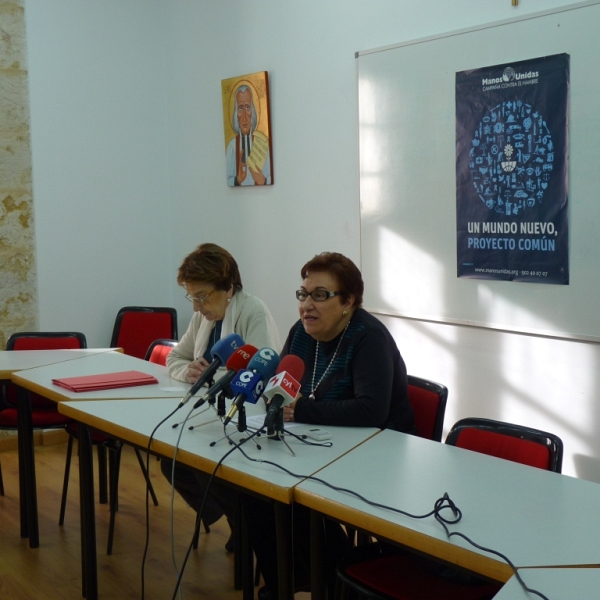 Presentación de la campaña de Manos Unidas en rueda de prensa