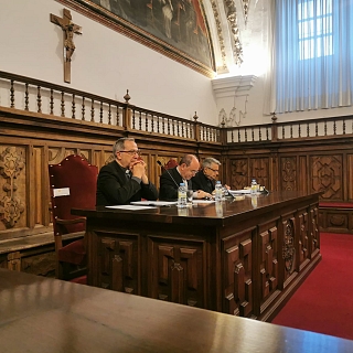 Fernando Valera, obispo de Zamora, participa en un Simposio sobre la espiritualidad del presbítero