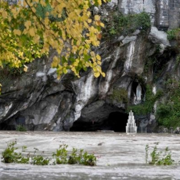 Tremendas inundaciones que ha sufrido Lourdes el pasado fin de semana