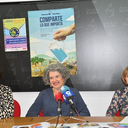 Rueda de Prensa de Presentación de los Materiales Educativos de Manos Unidas