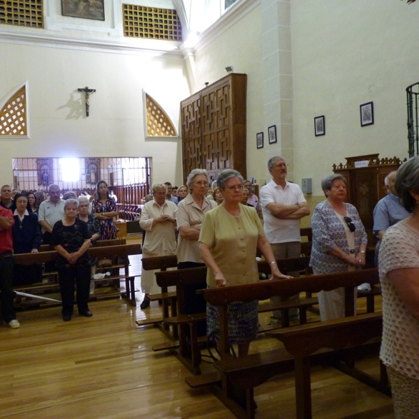 Celebración de Santo Domingo en el convento de las Dominicas Dueñas