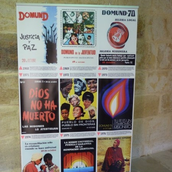 Exposición de carteles del DOMUND