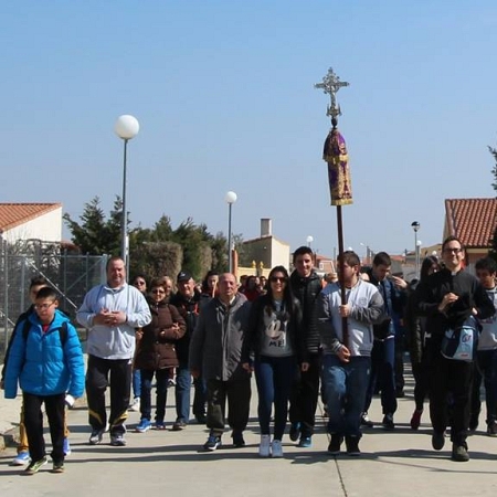 Peregrinación cuaresmal de algunas parroquias de El Vino