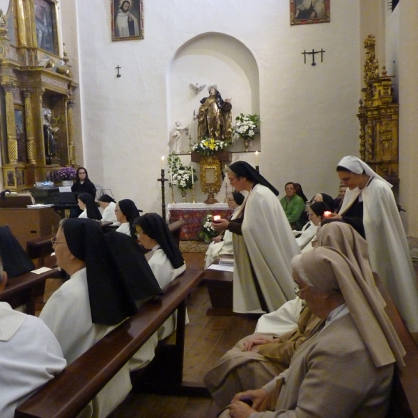 Apertura del Año Teresiano en el Carmelo de Toro