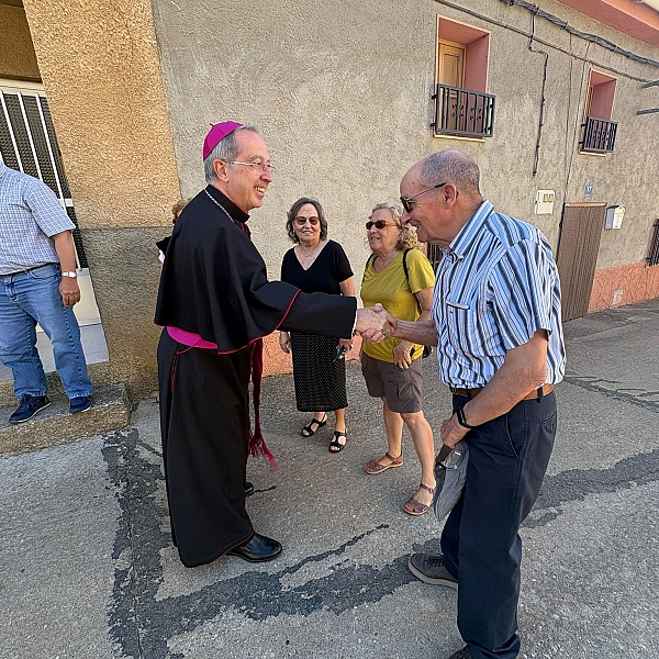 Fernando Valera culmina en Alba cinco días de visita pastoral, escucha y esperanza