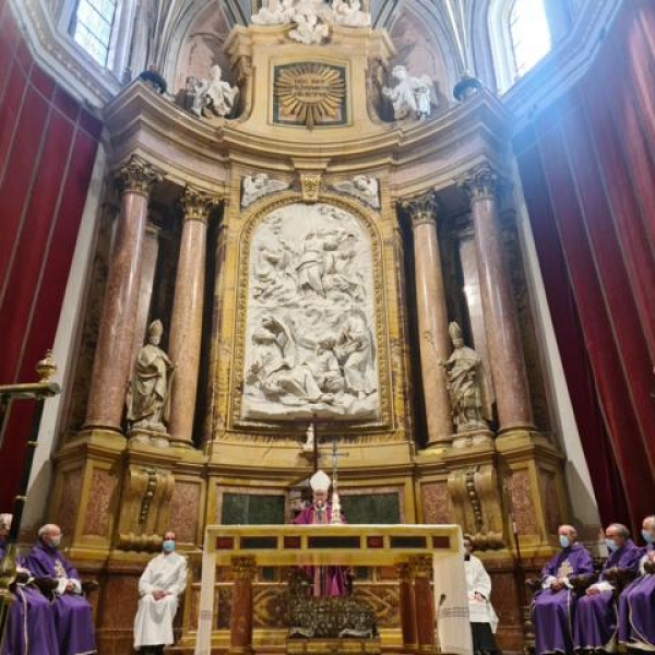 Miércoles de ceniza en la catedral