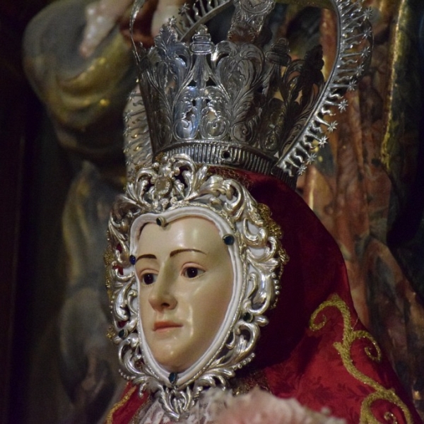 Restauración de la Virgen de la Concha