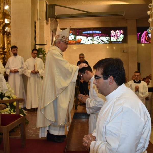 Ordenación de diácono de Juan José Carbajo y Millán Núñez