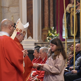 El obispo, Fernando Valera llama a Zamora a entrar en la Semana Santa con esperanza y caridad