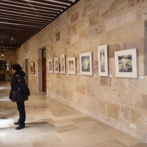 Exposición de Mercedes Ballesteros en el Seminario