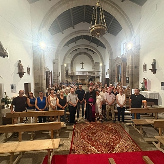 Fernando Valera culmina en Alba cinco días de visita pastoral, escucha y esperanza