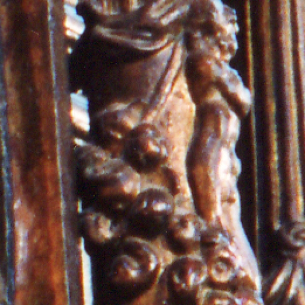 Columnas de madera de Almeida de Sayago