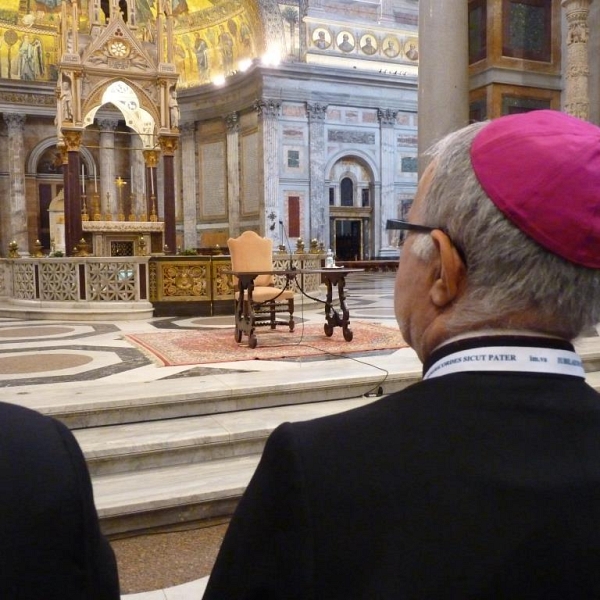 Tercer día: retiro con el papa Francisco