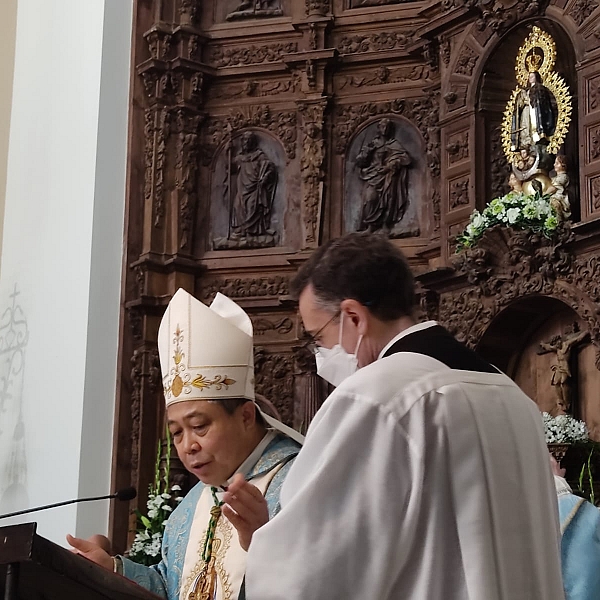 Bernardito Auza, nuncio de Su Santidad el Papa, preside en Villalpando la fiesta de la Inmaculada