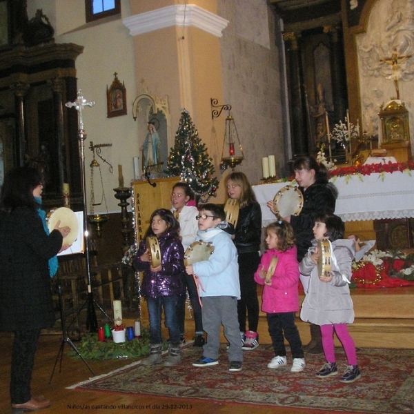 Villancicos infantiles en Manganeses de la Lampreana