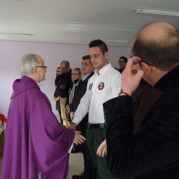 El Obispo preside la eucaristía en Proyecto Hombre