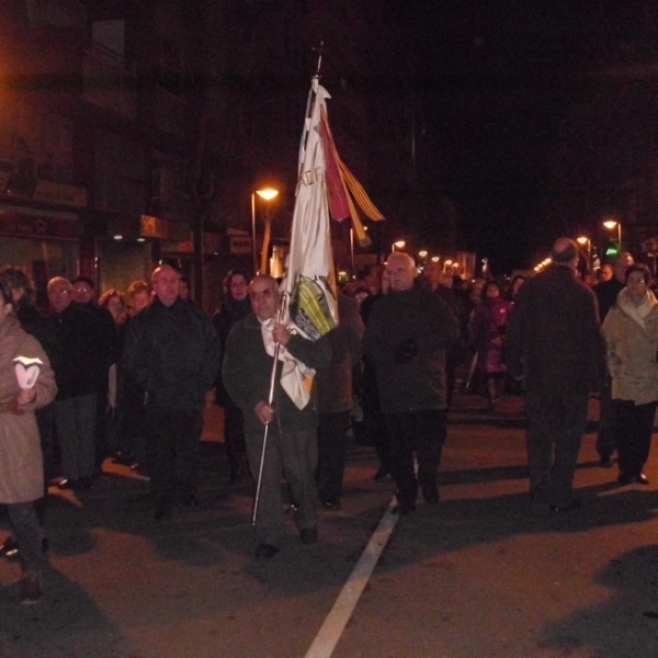 Procesión de la Virgen de Lourdes