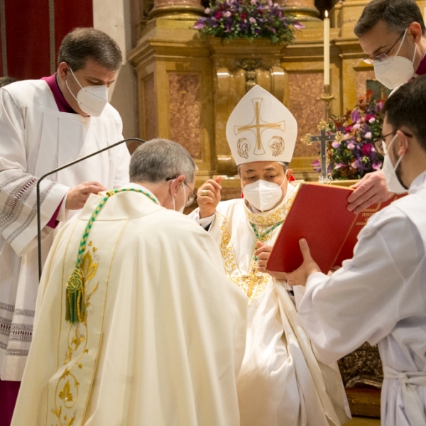 Ordenación y toma de posesión de don Fernando