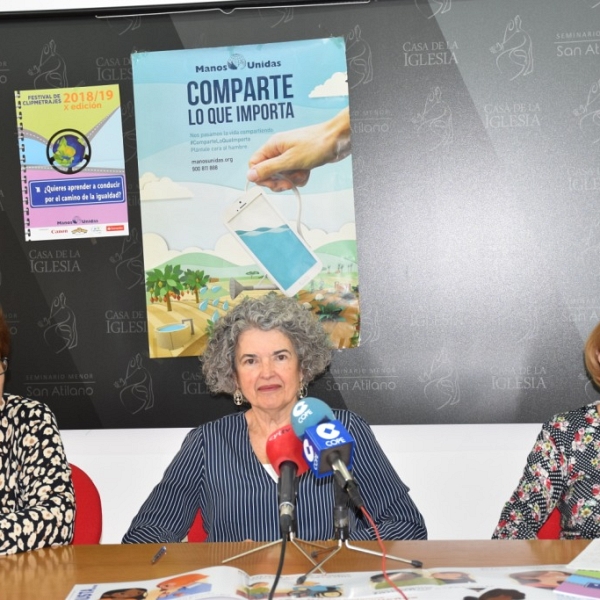 Rueda de Prensa de Presentación de los Materiales Educativos de Manos Unidas