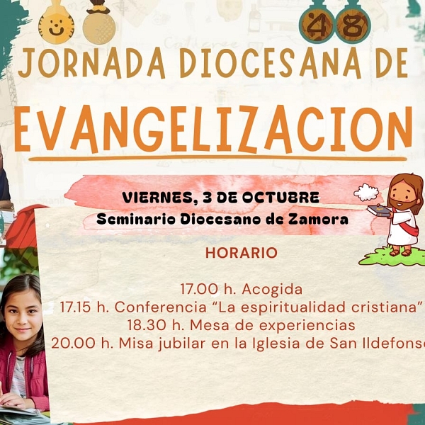 Jornada diocesana de Evangelización: encuentro, formación y envío