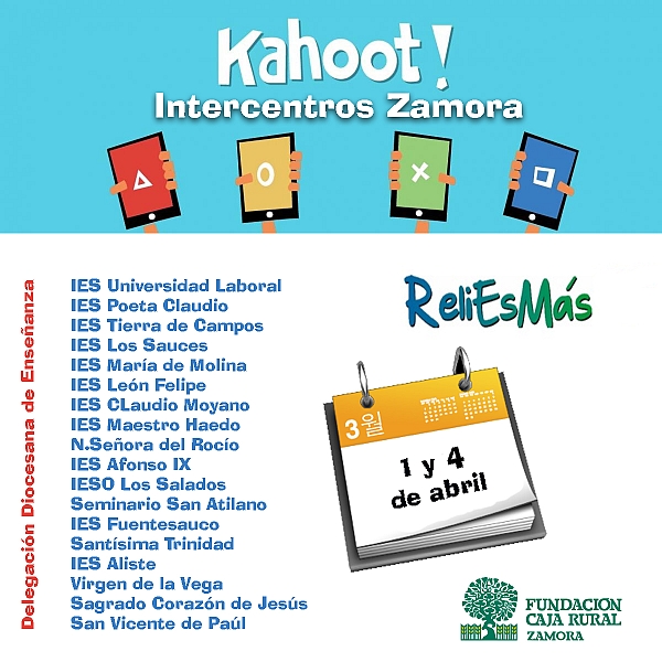 Una competición Kahoot en clase de Religión