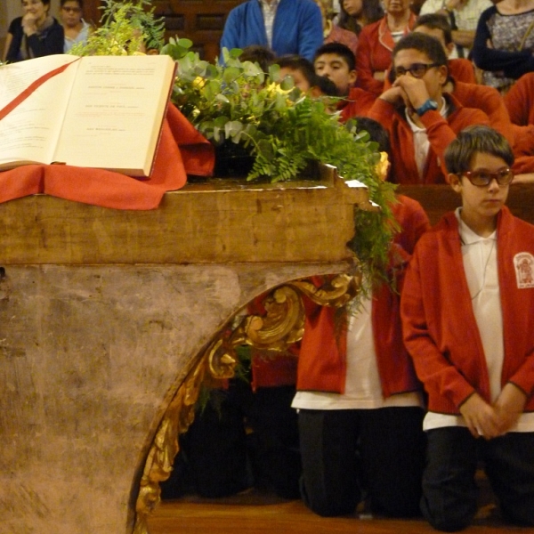 Inauguración del curso del Seminario 2015-2016