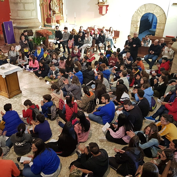 Encuentro diocesano de confirmandos y adolescentes Alcañices marzo 2019