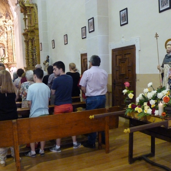 Celebración de Santo Domingo en el convento de las Dominicas Dueñas