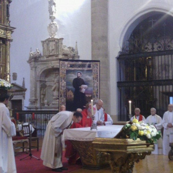 Misa y ofrenda floral a San Alfonso de Zamora