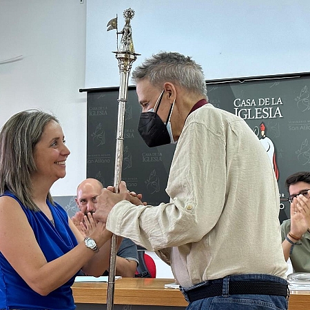 Belén Panero es ya la primera presidenta en la historia de la Cofradía de la Concha