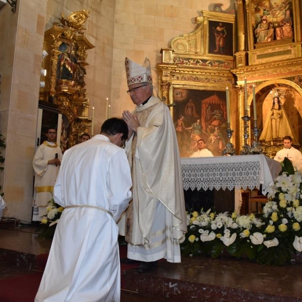 Ordenación de diácono de Juan José Carbajo y Millán Núñez