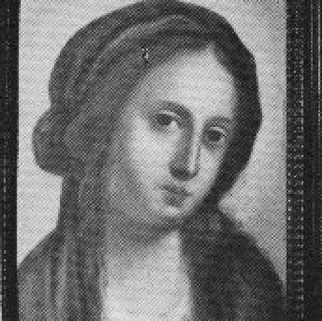 Pintura de la Virgen María de la Capilla de San Bartolomé de Toro
