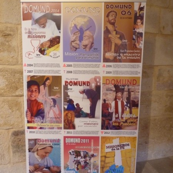 Exposición de carteles del DOMUND