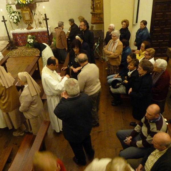 Apertura del Año Teresiano en el Carmelo de Toro