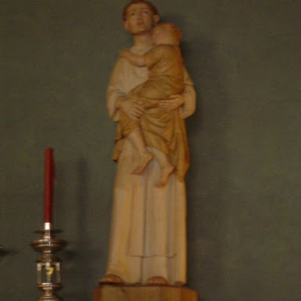 Imagen en su parroquia de Córdoba