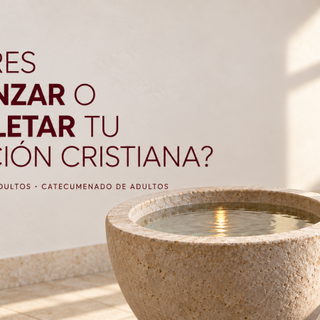 La Diócesis facilita la preparación sacramental de las personas adultas