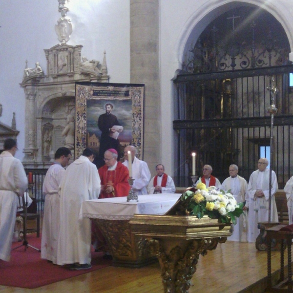 Misa y ofrenda floral a San Alfonso de Zamora