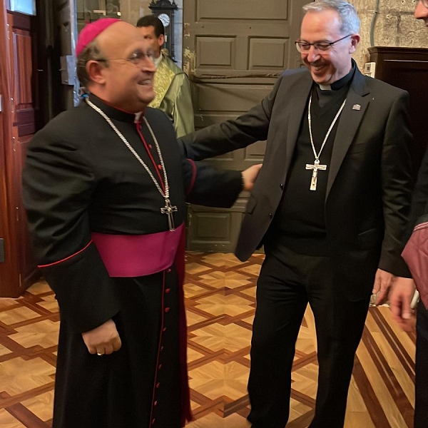 Medio millar de zamoranos en Santiago acompañando a la Virgen de la Concha