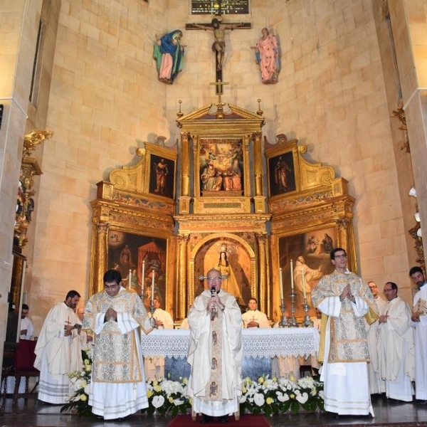 Ordenación de diácono de Juan José Carbajo y Millán Núñez