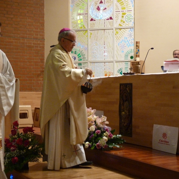 Misa del Día de Caridad en San Lorenzo