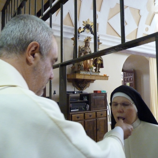 Celebración de Santo Domingo en el convento de las Dominicas Dueñas