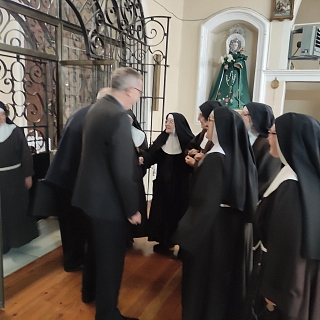 Eucaristía de despedida de las hermanas clarisas del Convento de Santa Marina