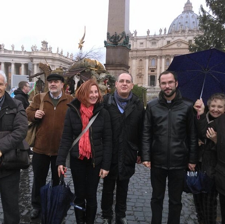 Zamoranos del Camino Neocatecumenal con el Papa
