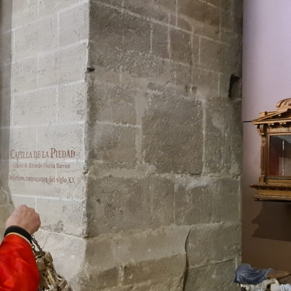 La Catedral ya cuenta con una capilla dedicada a los mártires zamoranos