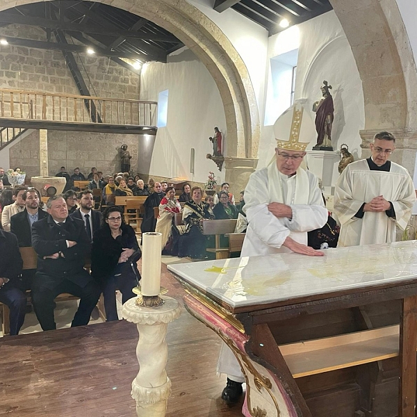 La iglesia de El Cubo reabre sus puertas