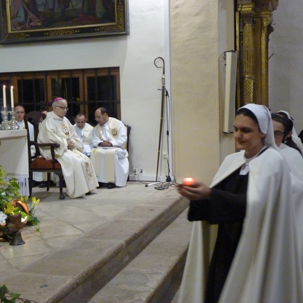 Apertura del Año Teresiano en el Carmelo de Toro