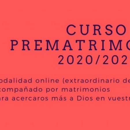 Cursillos prematrimoniales 2020/2021